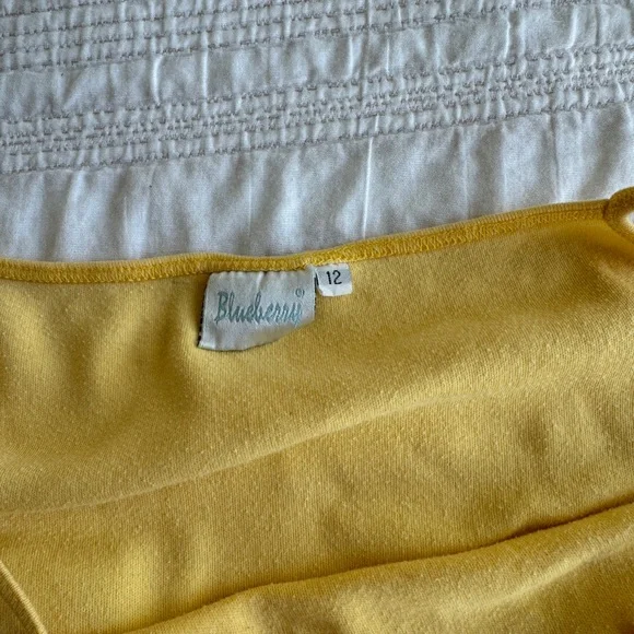 Vintage Yellow Floral Baby Tank 🌼 - Picture 5 of 5